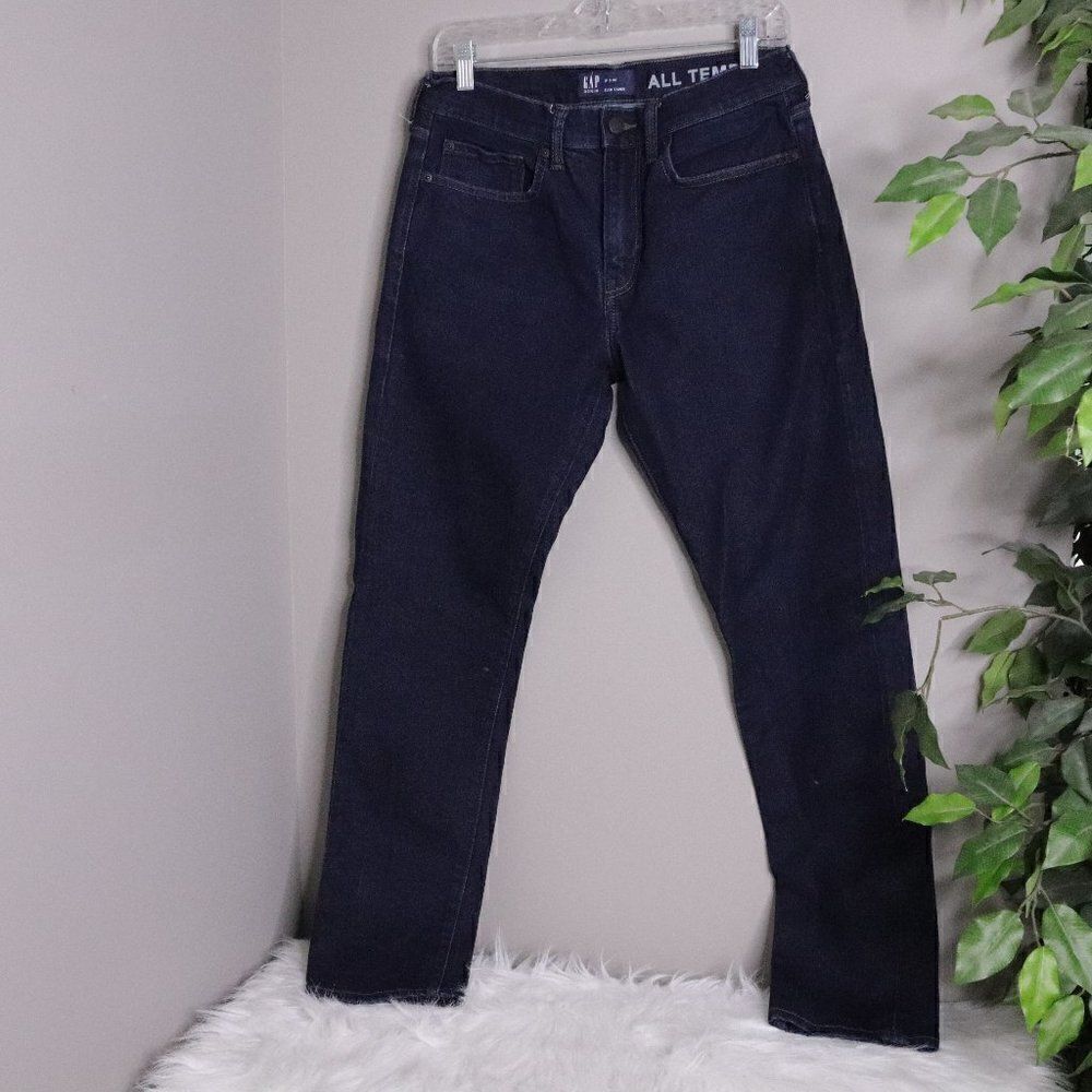 ‎GAP | Men's Slim Taper Jeans 31x30 Dark Wash